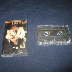 Rod Stewart (self titled album) on cassette (Warner Bros., 1986)